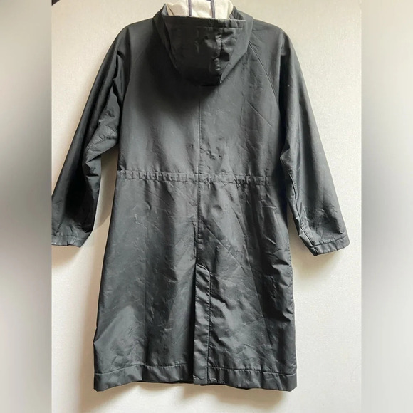Presto fleece lined hoodie rain trench  zipper jacket Sz M - Picture 2 of 11